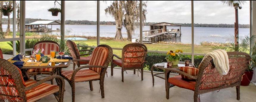 Hampton Lake Bed And Breakfast Starke Exterior foto