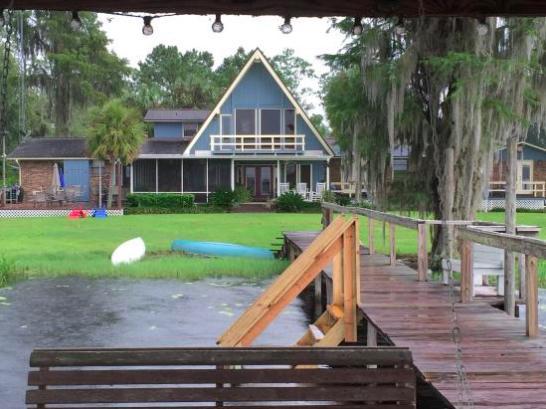 Hampton Lake Bed And Breakfast Starke Exterior foto